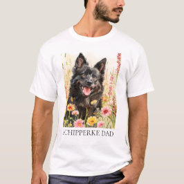 Men’s T-Shirt – Schipperke Dad Shirt for Dog Lover