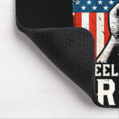 Men Stand For Flag Kneel The Cross Christian Patri Muismat (Hoek)