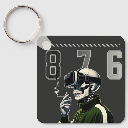 Men/Women 876 LESSONS LEARN Keychain (Voorkant)