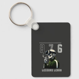 Men/Women 876 LESSONS LEARN Keychain