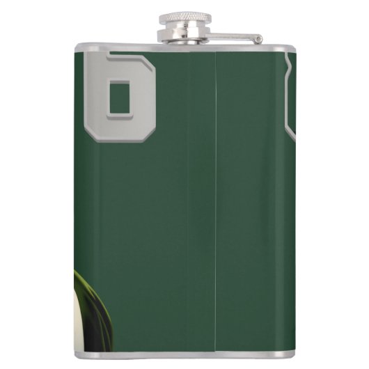 Men/Women 876 LESSONS LEARN Vinyl Wrapped Flask Heupfles (Achterkant)