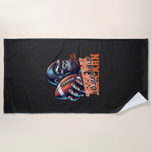 Men/Women Champion Gorilla Beach Towel Strandlaken (Voorkant)