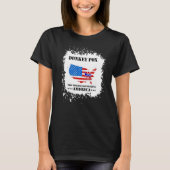 Men Women Donkey Pox The Disease Destroying Ameri T-shirt (Voorkant)