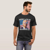 Men Women Joe Biden Confused Merry 4Th Of Independ T-shirt (Voorkant volledig)
