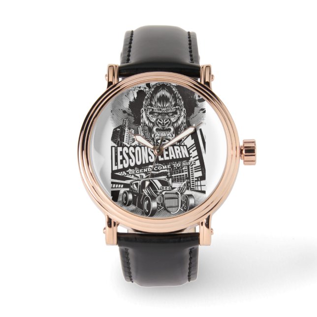 Men/Women Legendary Gorilla eWatch Watch Horloge (Voorkant)