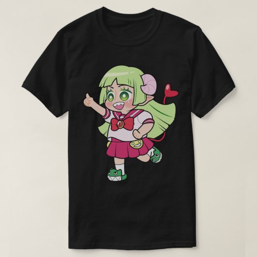 Men Women Mairimashita Iruma-Kun Valac Clara Chibi T-shirt (Design voorkant)