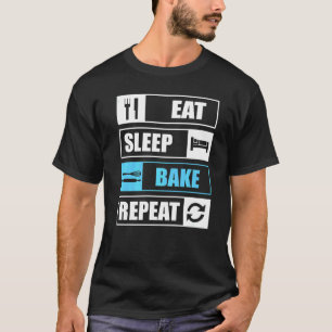 Men Women Woman Baking Baker Hobby Food Cakes Cupc T-shirt