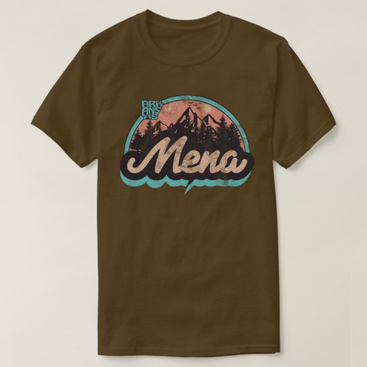 Mena, Arkansas T-shirt (Design voorkant)