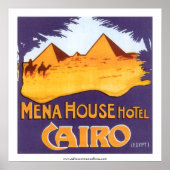 Mena House Hotel Cairo Poster (Voorkant)