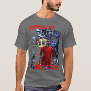Menace 2-maatschappij t-shirt