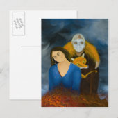 Menage a Trois Briefkaart (Voorkant / Achterkant)