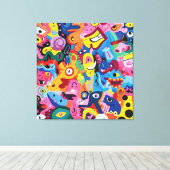 Menagerie Melody Canvas Afdruk (Insitu (Houten vloer))