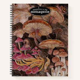 Menagerie van champignons, schetsenboek/recidiefbo notitieboek