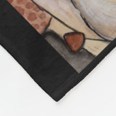 Menagerie van paddenstoelen Fleece Blanket Deken (Hoek)