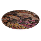 Menagerie van paddenstoelen snijplank (Hoek)