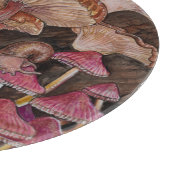 Menagerie van paddenstoelen snijplank (Hoek)