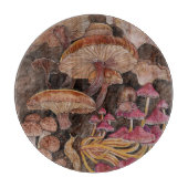 Menagerie van paddenstoelen snijplank (Voorkant)