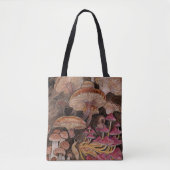 Menagerie van paddenstoelen tote bag (Voorkant)