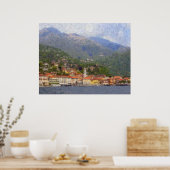 Menaggio, het Poster van Como van het Meer (Keuken)