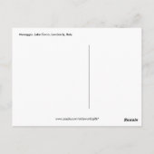 Menaggio I, Lake Como, Lombardije, Italië Briefkaart (Achterkant)