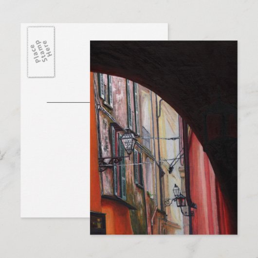 Menaggio lantern 2012 briefkaart (Voorkant / Achterkant)