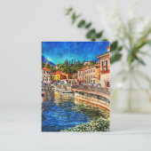 Menaggio on Como Lake, Italië Briefkaart (Staand voorkant)