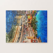 Menaggio on Como Lake, Italië Legpuzzel (Horizontaal)