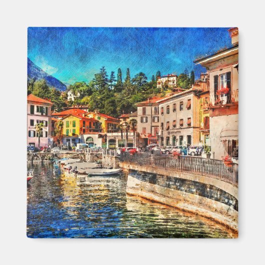 Menaggio on Como Lake, Italië Magneet (Voorkant)