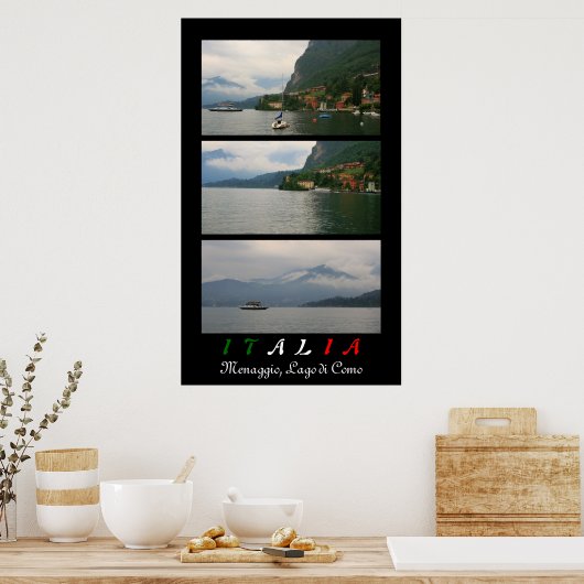 Menaggio Poster (Keuken)