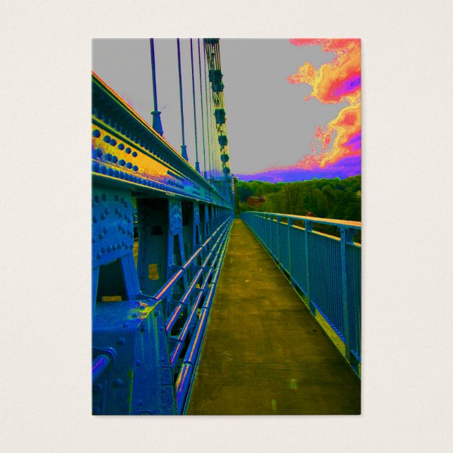 menai hangbrug visitekaartjes (Voorkant)