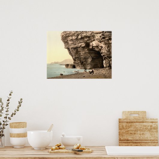 Menawn Cliffs, Achill, County Mayo Poster (Keuken)