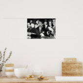 MENCKEN KENNEN ÉÉN TERUG AAN HET EINDE VAN VERBOD  POSTER (Keuken)