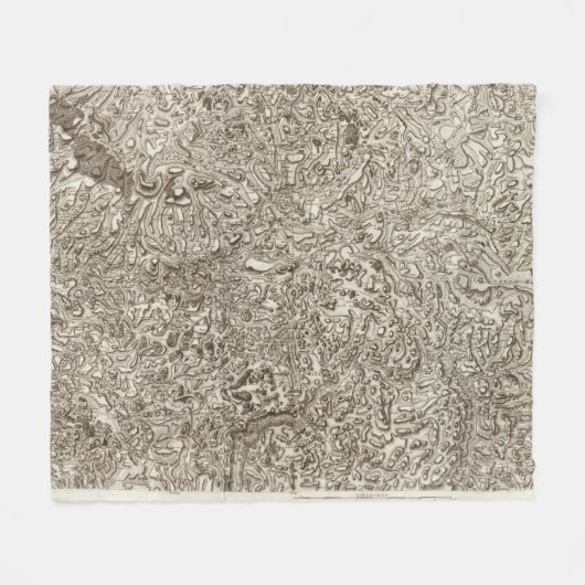 Mende Fleece Deken (Voorkant (Horizontaal))
