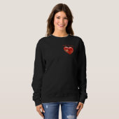 Mended Heart Hoodie - Healing Through Love Trui (Voorkant volledig)