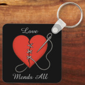 Mended Heart Sleutelhanger (Achterkant)