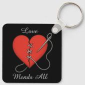 Mended Heart Sleutelhanger (Achterkant)