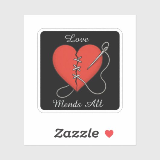 Mended Heart Sticker (Vel)