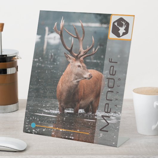 MENDEF RECLAMEBORD MET VOETSTUK (Insitu)