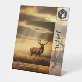 MENDEF RECLAMEBORD MET VOETSTUK