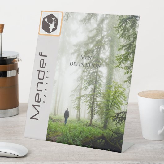 MENDEF RECLAMEBORD MET VOETSTUK (Insitu)