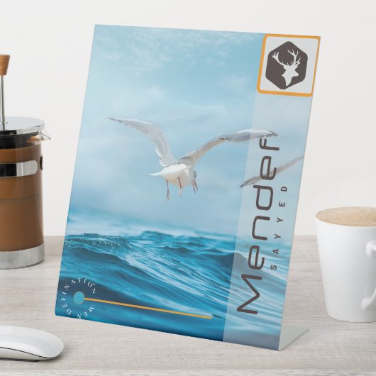 MENDEF RECLAMEBORD MET VOETSTUK (Insitu)