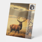 MENDEF RECLAMEBORD MET VOETSTUK (Voorkant)