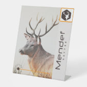 MENDEF RECLAMEBORD MET VOETSTUK (Voorkant)