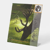 MENDEF RECLAMEBORD MET VOETSTUK (Voorkant)