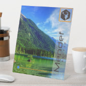 MENDEF RECLAMEBORD MET VOETSTUK (Insitu)