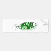 Mendel Peapod Fish Bumpersticker (Voorkant)
