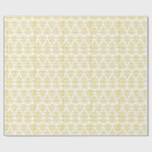 Mendela Pattern, Gold Cadeaupapier (Vlak)