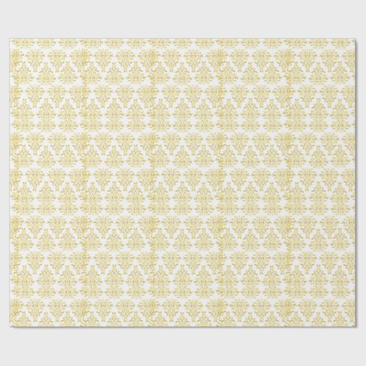 Mendela Pattern, Gold Cadeaupapier (Vlak)