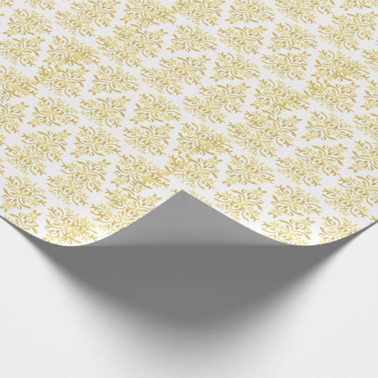 Mendela Pattern, Gold Cadeaupapier (Hoek)