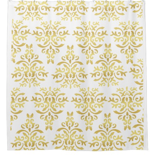 Mendela Pattern, Gold Douchegordijn (Voorkant)